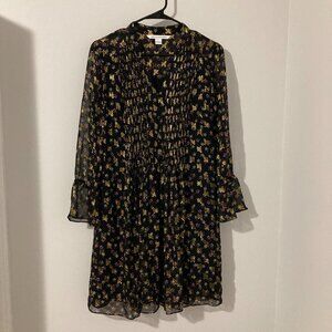 Diane von Furstenberg DVF Women’s Dress Size 2 Shift Black Mini Designer